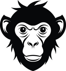 Black silhouette vector illustration of a lion head mascot symbol of wildlife and powerBlack silhouette vector illustration of a lion head mascot symbol of wildlife and power