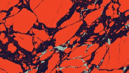 Abstract red and black marble texture background design