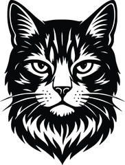 Obraz premium cat vector illustration