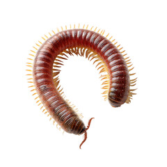 marine worm png segmented worm png polychaete png bristle worm png curved body worm png sea worm png transparent background image