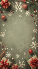Vintage Christmas Background
