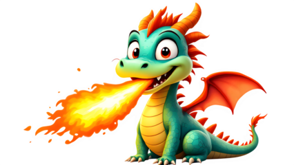 red dragon cartoon