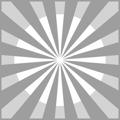 Radiating Sunburst Background with Glowing Light Rays