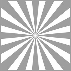 Radiating Sunburst Background with Glowing Light Rays