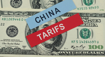China Tariffs Trade War United States Currency Economic Policy Commerce Global Trade Agreement Financial Impact Hundred