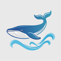 Fototapeta premium A heart-shaped logo featuring a blue cross, representing healthcare and wellness.