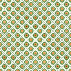 vector seamless pattern with flowers 10/02