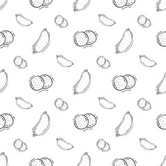 sausage pattern. grill sausage seamless pattern. doodle sausage seamless pattern. grill sausage background