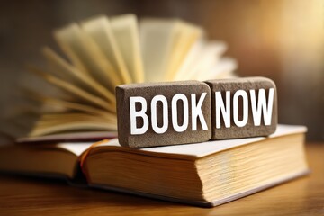 "BOOK NOW" concept