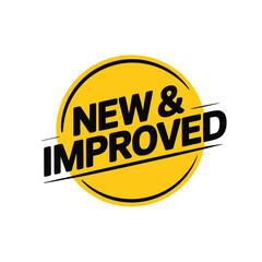 New and improved product announcement badge