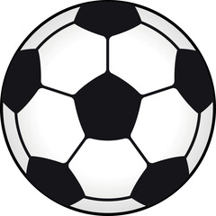 Fototapeta premium soccer ball, Football isolated on white Background, leather soccer ball, Soccer ball illustration for the web