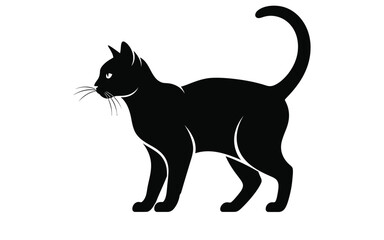 Vectorized cat for print, sketch, Wallpaper, Decoration 