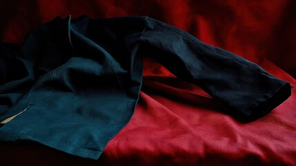 DarkClothOnRedBackground