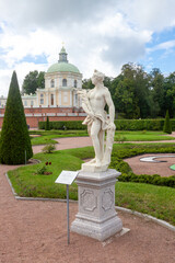 Lomonosov Palace and Park Complex of the 18th century on the shore of the Gulf of Finland.