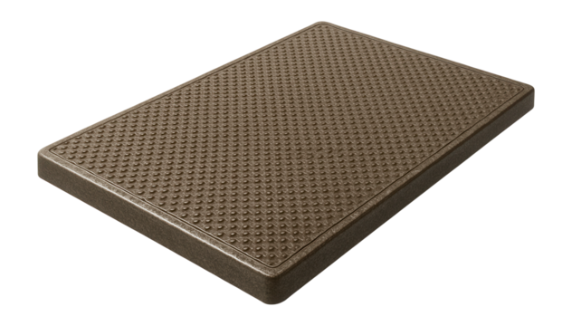 Durable anti-slip mat with UV protection, ideal for outdoor garden paths.