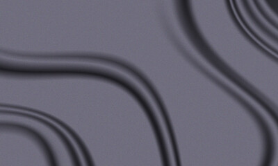 Elegant wavy texture background in deep purple with realistic fabric effect for design purposes