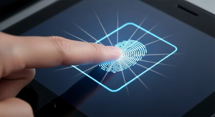 Fingerprint scanning for digital security and authentication technology