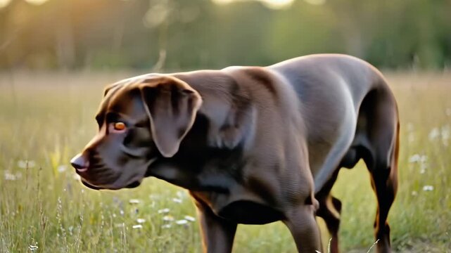 Labrador Retriever &ndash; in Bewegung