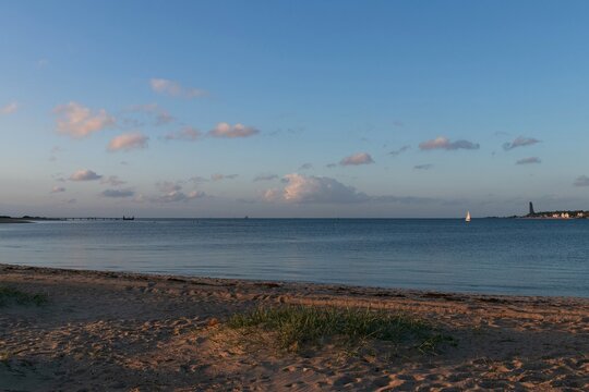 Kieler F&ouml;rde mit Falckensteiner Strand.