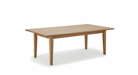 Fototapeta premium Rectangular Wood Table Home Furniture Product