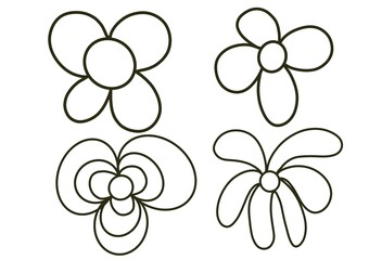 vector illustration of a flower