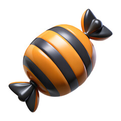 Striped Halloween Candy