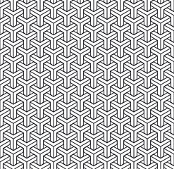 Full seamless abstract geometric skin pattern vector for decor and textile.