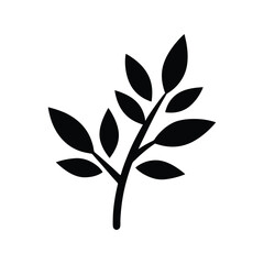 Animal Silhouette Vector Bold Solid Black Vector Illustration