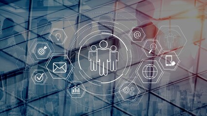 Business teamwork system showing digital communication and performance tracking. Teamwork improves collaboration, drives success, teamwork enhances planning, and teamwork supports productivity. Marrow