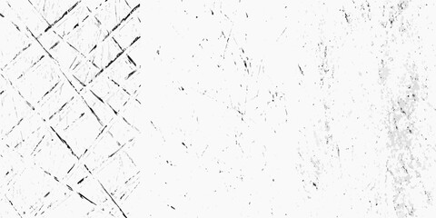 Abstract black and white distressed texture with diagonal lines and scattered particles