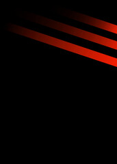 Obraz premium abstract red and black background