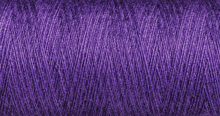 Purple Thread Texture with Weave for Creative Craft Projects