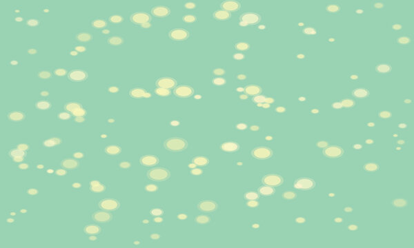 Abstract graphic design with floating shapes in pastel tones background
