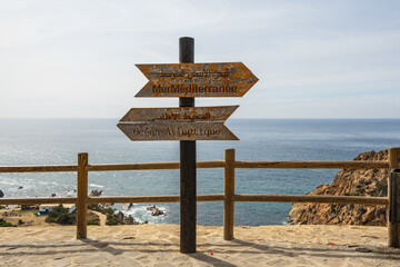 Marokkanisches Schild