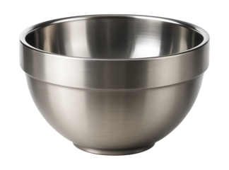 Insulated double-layer metal cereal bowl, perfect for keeping breakfast warm at home.