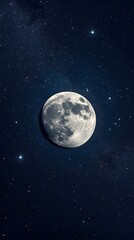 Obraz premium moon and stars