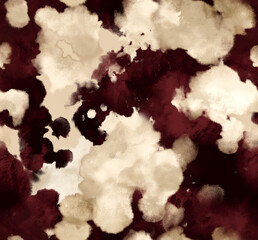 Abstract pattern. Seamless tie dye pattern. Watercolor animals pattern