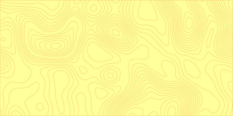 Abstract seamless pattern with geometric line shape and gold light wave textile texture. stylish, ornament, paper, yellow, color, swirl. Topographic map of wild west abstract vector background.