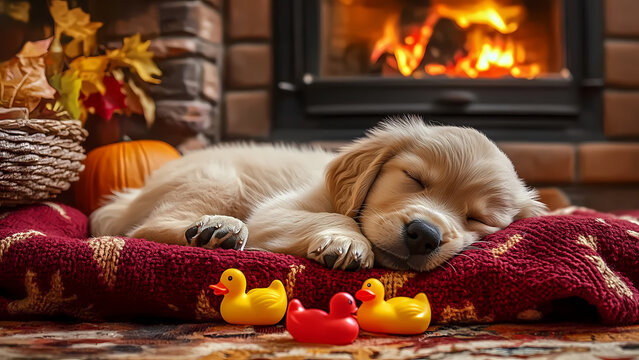 dog sitting on a sofa
