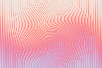 Swirl of pink and peach colored lines creating a mesmerizing abstract background
