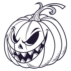 halloween pumpkin vector