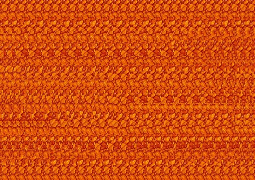Amber optical illusion stereogram with hidden 3D shape of a maze.