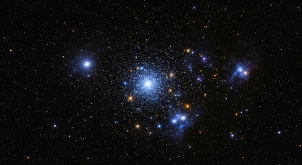 Glimpse into the Cosmos - A Stunning Star Cluster.