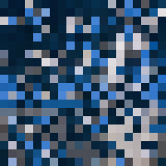 Colorful abstract mosaic background. Pixel effect. Camo and camouflage.
