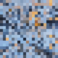 Colorful abstract mosaic background. Pixel effect. Camo and camouflage.