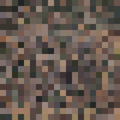 Colorful abstract mosaic background. Pixel effect. Camo and camouflage.