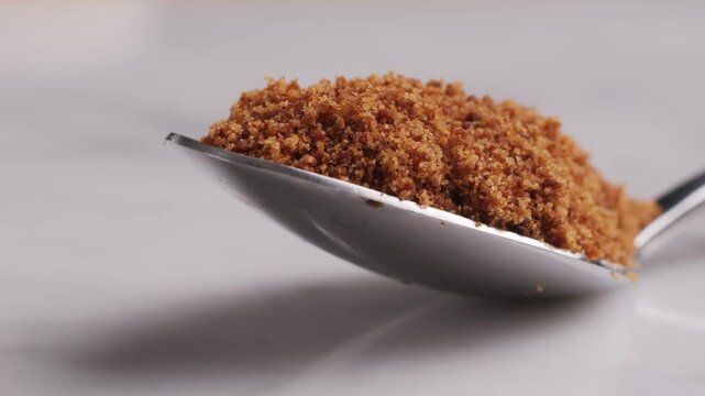 Ashwagandha Indian Ginseng Powder in White Bowl isolated on white background, superfood close up. 