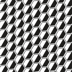 simple abstract black color geometric polygon hexagon honeycomb pattern a black and white wall with a black and white geometric pattern