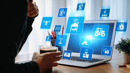 Concept of smart agriculture revolutionizes modern farming. Using innovation and automation, this approach to smart agriculture improves efficiency and promotes a sustainable future. Gist