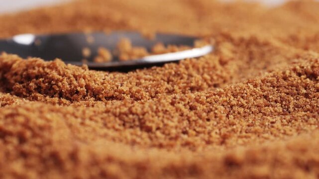Ashwagandha Indian Ginseng Powder in White Bowl isolated on white background, superfood close up. 